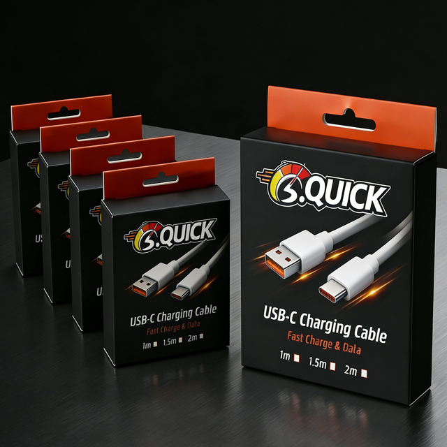 Type-c Data Cable Packing Box Mobile Phone Case Paper Box Car Charger Packaging