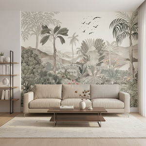 <span class=keywords><strong>Papier</strong></span> 3D écologique imperméable facile à installer soi-même, motif botanique tropical, forêt tropicale, arbre, plante, fleur, paysage <span class=keywords><strong>jungle</strong></span> pour salon - Product Image 2