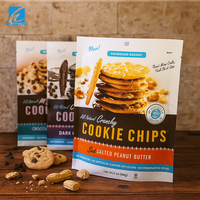 Sachet Doypack Personnalisé en Plastique Stratifié avec Feuille d'Aluminium pour l'Emballage de Biscuits, de Craquelins, de Sucre et de Chips de Pommes de Terre