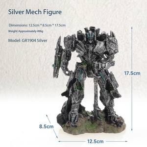 Trang trí cảnh quan sáng tạo đồ trang trí nhựa thiết lập bể cá cảnh quan Robot vật nuôi trang trí phụ kiện - Product Image 4