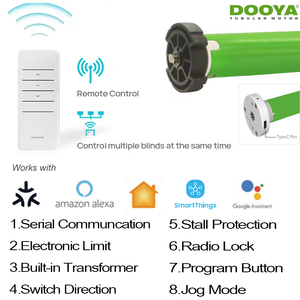 Sản phẩm nhà thông minh KÉP ĐÔI ngày đêm cửa sổ điện trước khi shangri-la Zebra Con lăn mù sau khi tổ ong di động Shades - Product Image 5