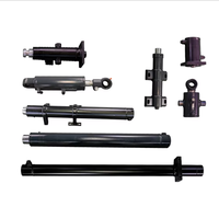 Vérin hydraulique à double effet à mouvement latéral, en acier chromé dur, production personnalisable, vente directe usine