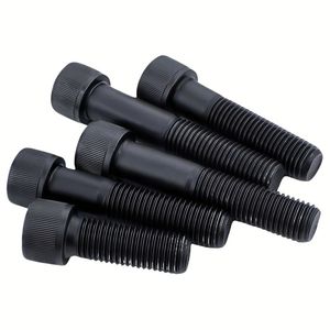Barres filetées pleines A4 70 80 à tête cylindrique 1/4 5/16 3/8 pouces en acier inoxydable ASME 6 8 10 12 DIN M M3 lisses 0mm - Product Image 1