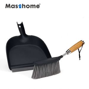 Bamboo & Stainless Steel Series Cleaning Brush Set Dishwashing Bottle Cup Kitchen Pot Dish Floor <b>Scrub</b> Brush Cleaner - Product Image 6