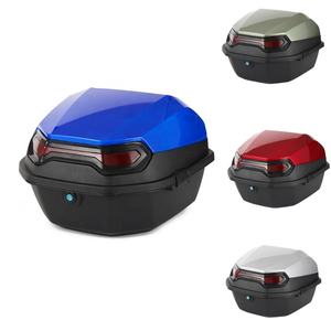 Cajas traseras de motocicleta grandes gruesas universales de venta al por mayor de fábrica, maletero de coche eléctrico, respaldo impermeable colorido - Product Image 1