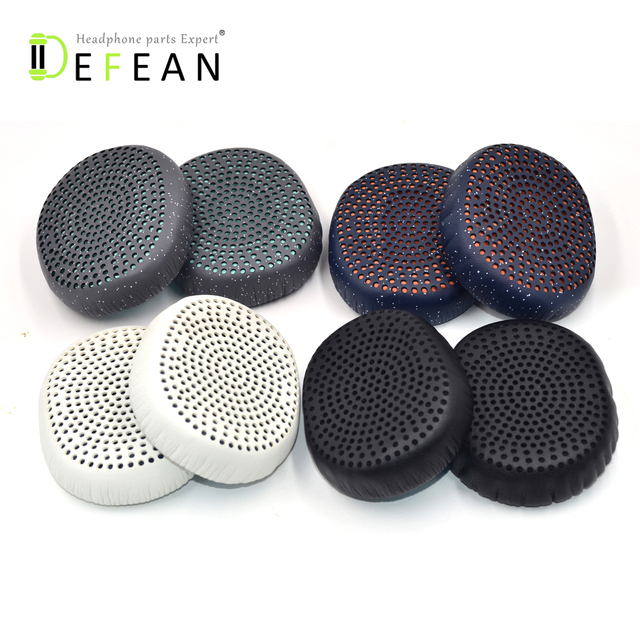 Defean Protein Leather Memory Foam Earpads Earcushion Ear Pads for Skullcandy Riff Wireless On-Ear Headphones Earcushions