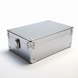 Boîtier de pliage d'estampage de tôle sur mesure boîtiers de boîtiers électriques en tôle produits en acier inoxydable sur mesure - Product Image 3