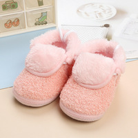 Chaussures pour bébé à semelle souple antidérapante, pour nouveau-nés jusqu'à 1 an, premières chaussures antidérapantes pour marcher et chaussures de berceau avec cheville élastique
