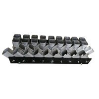 Supports de mortier pour feux d'artifice en aluminium de 2 pouces, 21 coups, haute qualité, prix usine