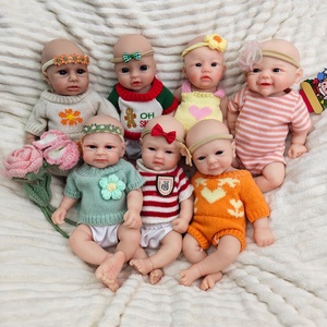 Poupée Reborn Interactive de 12 pouces à Yeux Ouverts, Corps en Silicone Souple et Expression Réaliste, Bébé Anatomiquement Correct pour Jeu de Rôle Enfants - Product Image 5
