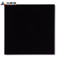 Plaque acrylique PMMA Perspex HUASHUAITE haute brillance 4x8 pieds, noir et blanc, pour armoire