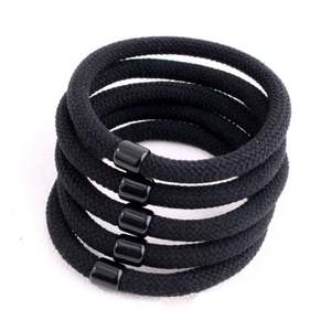 Élastiques à cheveux en nylon en gros pour filles et femmes – Attaches élastiques et supports pour queues de cheval pour cheveux épais – Durables - Product Image 1