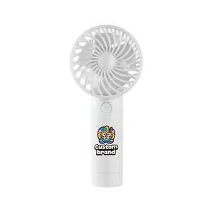 Portable <b>Mini</b> USB Rechargeable Air Cooling Fan Custom Logo Handheld <b>Desk</b> Fan for Business & Promotional Gifts - Product Image 6