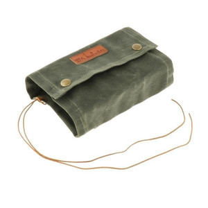 <b>Camping</b> Folding Seasoning Bottle Storage Bag, Large Capacity Canvas Glass Bottle and Jar Storage Bag, <b>BBQ</b> Bag - Product Image 3
