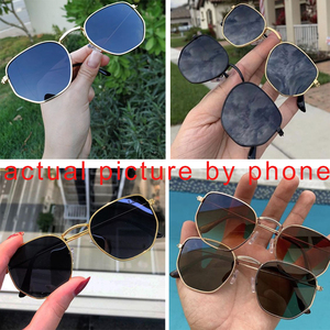 Gafas de Sol Hexagonales M7006 Retro para Hombre y Mujer, Gafas de Sol Clásicas Cuadradas de Polígono Vintage - Product Image 2