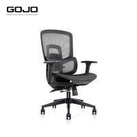 Chaise de bureau en maille au design moderne Pivotant ergonomique et confortable avec base en nylon Caractéristique de refroidissement Style à la mode
