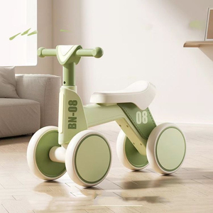 Istaride Vélo d'équilibre à 4 roues pour tout-petits |   Porteur bébé sans pédales pour les enfants de 1 à 3 ans |   Cadeau pour le premier anniversaire - Product Image 2