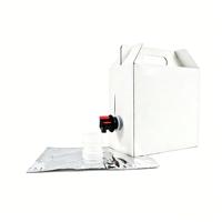Sac Bag-in-Box, Sac Aseptique en Feuille d'Aluminium avec Robinet, Distributeur de Liquides de Qualité Alimentaire pour l'Emballage du Vin, du Jus, de l'Eau et de l'Huile