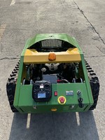 Mesin pemotong rumput Mini HT750 Robot pemotong rumput Remote Control untuk pertanian
