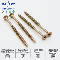 Tornillo para Fibra de Madera con Doble Cabeza Avellanada Pozidrive, Certificado por Malaxy ROHS