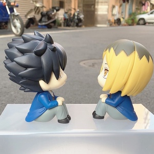 ฟิกเกอร์อนิเมะญี่ปุ่น Haikyuu ดีไซน์ใหม่ โคซึเมะ เคนมะ คุโร่ เท็ตสึโร่ แบบ Q-Style  วัสดุ PVC ของตกแต่งรถยนต์ ของสะสม - Product Image 3