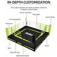 Coussins d'angle pour ring de boxe, couvre-corde, tablier, poteaux, autres accessoires pour ring de boxe