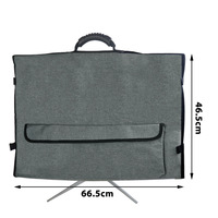Sac de rangement portable anti-poussière pour moniteur d'ordinateur, pour écrans tout-en-un de 27 pouces, étui de voyage moderne et minimaliste