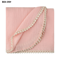 Couverture d'emmaillotage respirante en mousseline 100 % coton pour bébé, nourrisson et tout-petit, pour berceau et poussette, toutes saisons