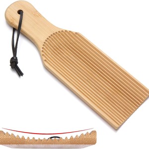 กระดานไม้สำหรับทำพาสต้าพร้อมร่องสำหรับทำมักกะโรนีและบะหมี่โฮมเมด - Product Image 2