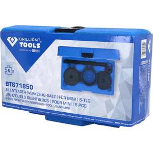 BRILLIANT TOOLS - BT671850 Herramienta de casquillo de suspensión delantera para BMW Mini (7 piezas) -TRANSMISIÓN EAN 4042146781296 - Product Image 4