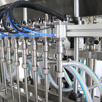 Machine de remplissage automatique de détergent liquide linéaire, machine d'embouteillage de liquide vaisselle pour bouteilles