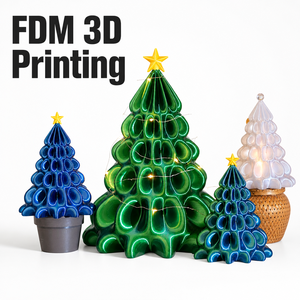 Jouets personnalisés imprimés en 3D, décorations de Noël, cadeaux de Noël, ornements de bureau, Père Noël, cadeau de Noël imprimé en 3D - Product Image 1