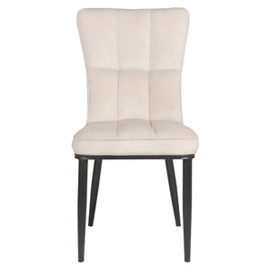 Liquidation Vente Accueil Utilisation commerciale Cloud-canapé en velours doux et confortable <span class=keywords><strong>chaises</strong></span> de salle à manger à dossier haut - Product Image 4