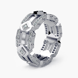 Anello Unisex Stile Hip Hop, Gioiello da Dito Audace e alla Moda - Product Image 4