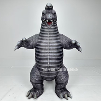 Funtoys personnalisé gonflable 2.6m dinosaure dragon mascotte Costume Fursuit Macotte carnaval noël Halloween dessin animé pour adulte