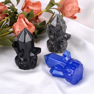 Wholesale Natural Healing Stone <b>Crystal</b> Carving Loose Quartz Gemstone <b>Crystal</b> <b>Cluster</b> for Decoration - Product Image 4