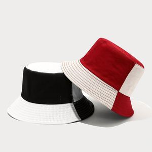 Nouveau Chapeau Bob Bicolore Été 2025 – Tendance Printemps-Été, Décontracté, Idéal pour les Voyages et la Protection Solaire en Extérieur - Product Image 3
