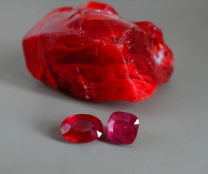 Jinghuan Jewelry Custom Cut Czochealski Pigeon Blood Red <strong>Ruby</strong> Lab Grown <strong>Ruby</strong> Factory Wholesale For Jewelry Making - Product Image 3