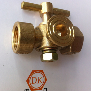 Brass Three Way Plug Valve 1 In Threaded Flow Control For Air High Pressure 650 Psi - Product Image 2