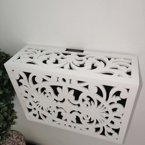 Boîte décorative murale intérieure <span class=keywords><strong>en</strong></span> <span class=keywords><strong>bois</strong></span> pour sonnette de porte au design moderne, couvre-sonnette universel, artisanat <span class=keywords><strong>en</strong></span> <span class=keywords><strong>bois</strong></span>, boîte <span class=keywords><strong>en</strong></span> <span class=keywords><strong>bois</strong></span>, boîte cadeau - Product Image 4