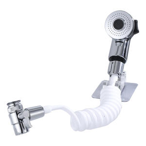 <b>Filtered</b> <b>Shower</b> Faucet Adapter with External Shampoo Head & Small Spray Set Easy Basin Faucet Modification - Product Image 1