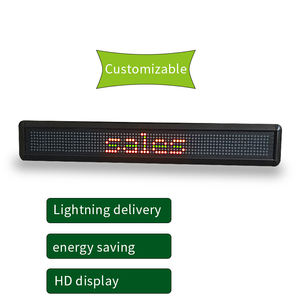 HongHaoスクロールテキストパネル,電子ボードWiFiプログラマブルワイヤレスLED情報表示窓表示ボード屋内 - Product Image 5