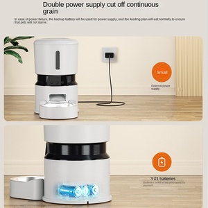 Nouvelle mangeoire intelligente transfrontalière pour chiens et chats avec contrôle à distance par minuterie via téléphone portable Bluetooth, provenant de Chine - Product Image 1