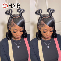 Meilleure vente 360 perruque de cheveux humains Invisible Drawstring Full Hd Lace Front, perruque sans colle pré-plumée 13X6 cheveux humains droits