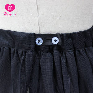 P8998 <span class=keywords><strong>Jupon</strong></span> de mariée <span class=keywords><strong>Jupon</strong></span> de danse pour enfants Jupe tutu noire unie pour fille et <span class=keywords><strong>femme</strong></span> - Product Image 6