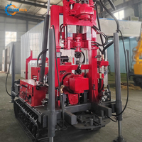 Foreuse de puits d'eau portable montée sur tracteur avec moteur de pompe - Alimentée au diesel, profondeur maximale 280 m, à vendre