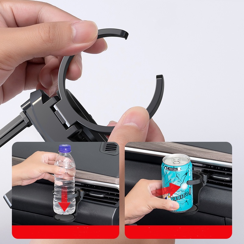Wholesale Adjustable Auto Vent Water Bottle Holder - ABS Material Car Cup Holder by Changchun Reda
