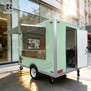 Camion de restauration rapide mobile avec cuisine complète, pompe à eau pour pizzas, café, équipé pour <span class=keywords><strong>divers</strong></span> aliments - Product Image 6