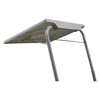 Table pliante légère en plastique avec plateau réglable, bureau portable pour ordinateur portable, table de repas pour canapé et lit