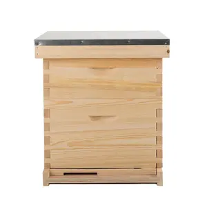 Wood Bee Hive Wooden Langstroth Beehive For Sale